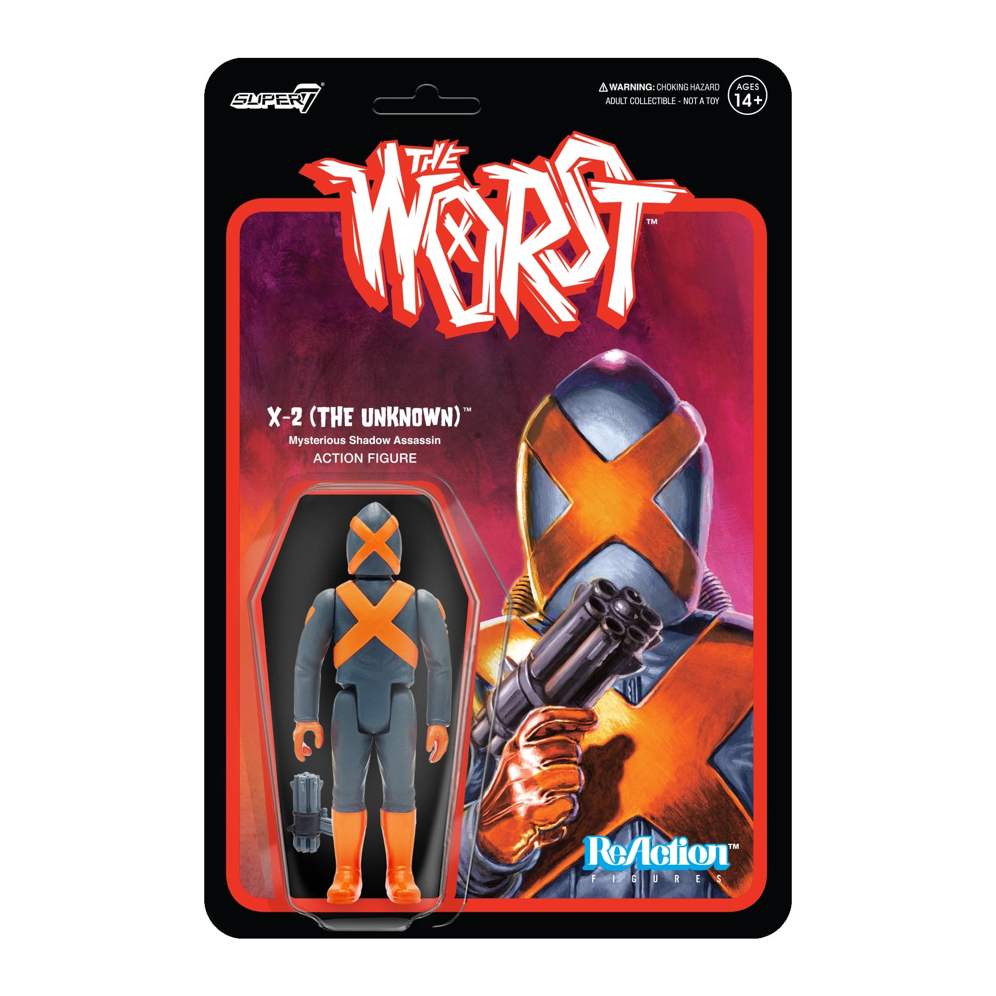Gambar produk The Worst ReAction Figures Wave 3 - X-2 (The Unknown)