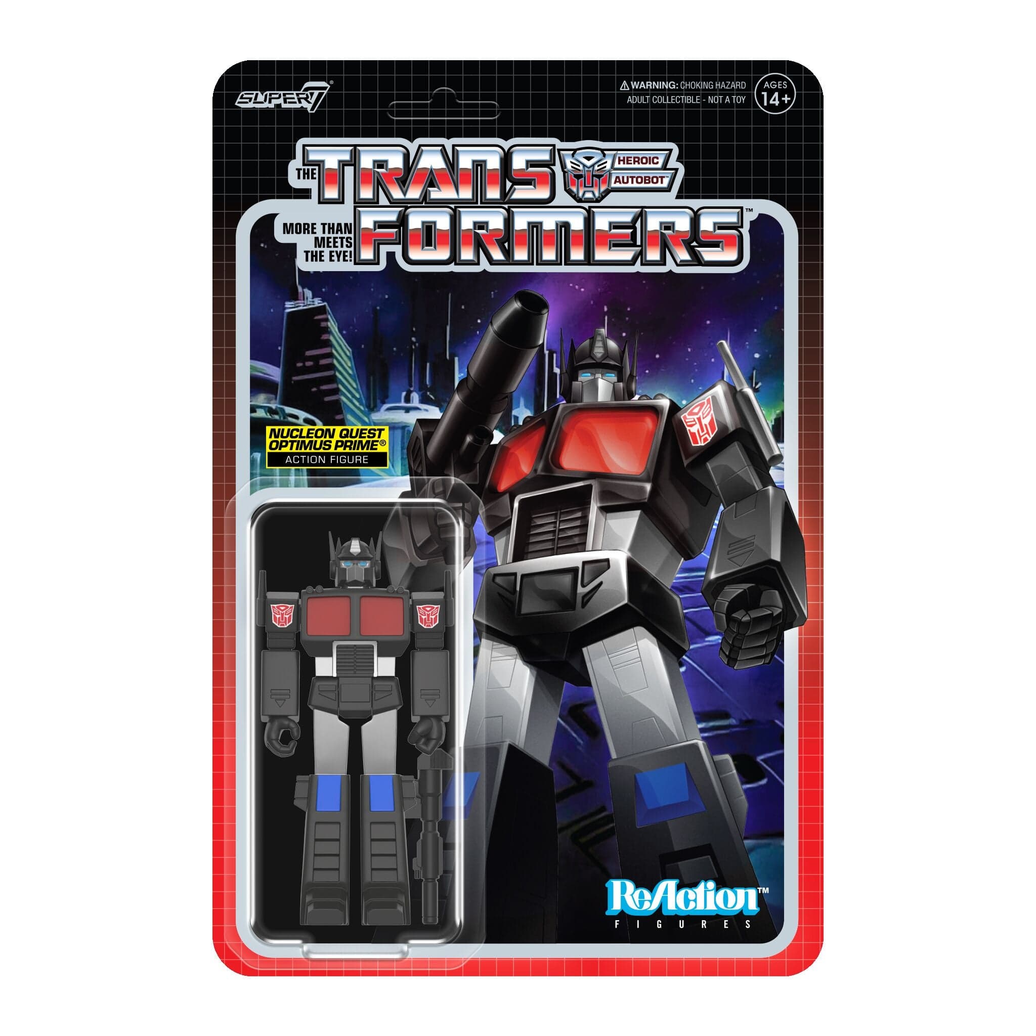 Gambar produk Transformers ReAction Figures Wave 08 - Optimus Prime (Nucleon Quest Special Mission)