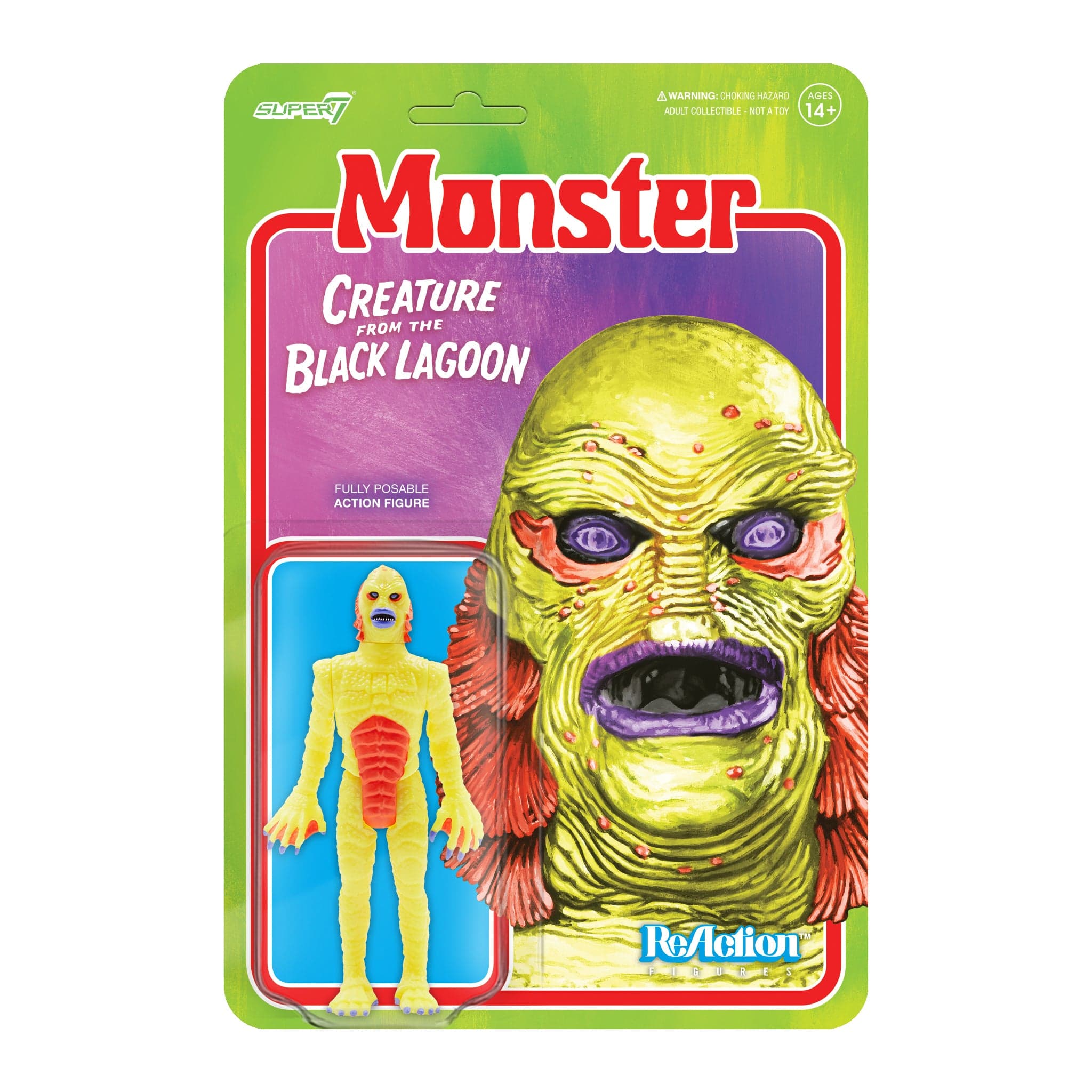 Gambar produk Universal Monsters ReAction Figure - Creature from the Black Lagoon (Costume Colors)